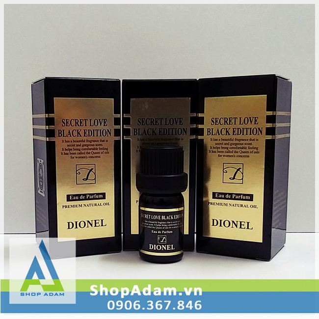 Nước hoa vùng kín Dionel Secret Love Black Edition